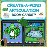 Create-A-Pond Scene Articulation Boom Cards™ 25 sounds! Fun Gifs!