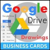 Create Business Cards in Google Drive Drawings Activity