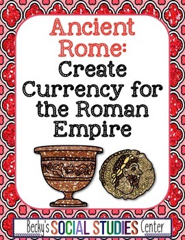 Preview of Create Currency for Ancient Rome - A Fun Project!