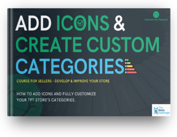 Preview of Create Custom Categories and add Icons