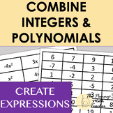 Create Expressions Combine Integers Polynomials GAME