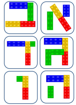 Preview of Create Hebrew letters with Lego