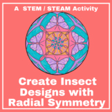 Create Insect Designs with Radial Symmetry - STEM / STEAM 