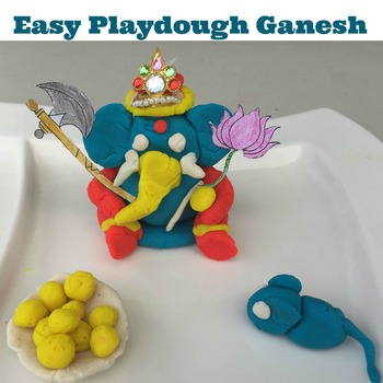 Preview of Create Playdoh Ganesh/ Ganesha/Elephant God