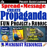 Create Propaganda Project with Rubric | Spread a Message P