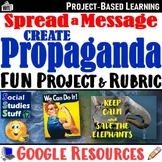 Create Propaganda Project with Rubric | Spread a Message P