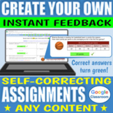 Create SELF-CORRECTING Assignments | Google Classroom