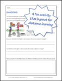 Create Shadows: How To, Text, Essay Questions - Customize 