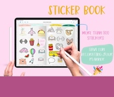Create Sticker Book | Digital stickers | Goodnotes 5 Stick