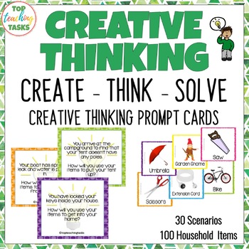 Preview of Creative Thinking Activities and Problem Solving Cards
