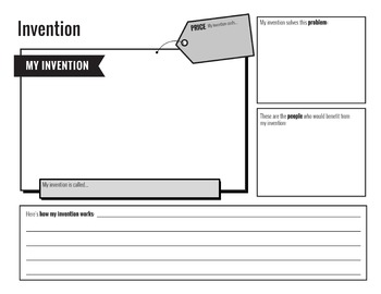 create your own invention assignment