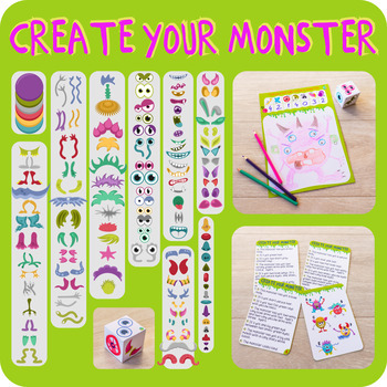 Preview of Create Your Monster 3in1