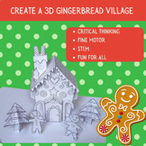 Create Your Own 3D Gingerbread Village