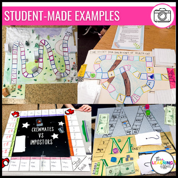 Create Your Own Board Game by The Learning Effect | TpT