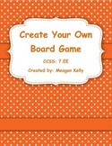 Create Your Own Board Game - Equations Activity/Project