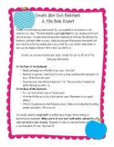 Create Your Own Bookmark / A Mini Book Report { Back to School }