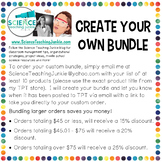 Create Your Own Bundle of Science Teaching Junkie Products