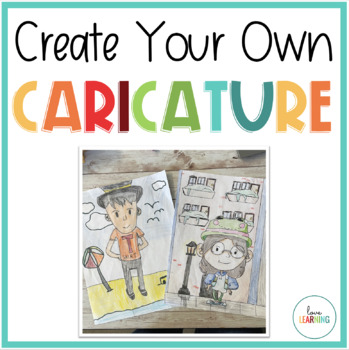 Preview of Create Your Own Caricature - A Self Portrait Drawing Template