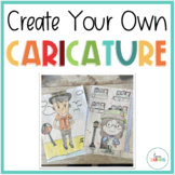 Create Your Own Caricature - A Self Portrait Drawing Template