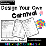 Create Your Own Carnival Math PBL Project WITH RUBRIC Grades 2-4