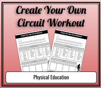 create your own circuit workout assignment
