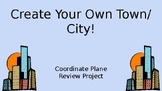 Create Your Own City/Town with a Coordinate Plane