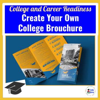 Preview of Create Your Own College Brochure Project l Creative Assignment