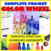Create Your Own Color Wheel Project- Visual Art Color Theo
