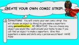 Create Your Own Comic! (Digital Google Classroom)