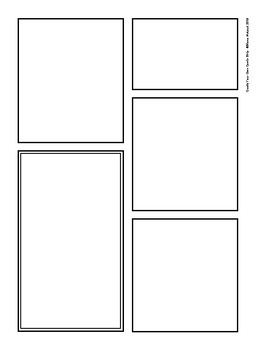 Comic Strip Create-Your-Own—Pack of Seven FREEBIE Templates! by Diane ...