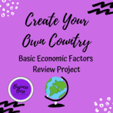 Create Your Own Country - Economics Review Project