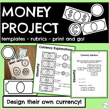 Create Your Own Currency Money Project by Sarah's Teaching Toolkit