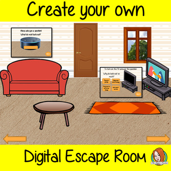Preview of Create Your Own Digital Escape Rooms
