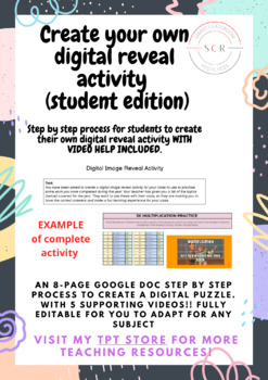 Preview of Create Your Own Digital Puzzle - Student Edition