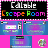 Create Your Own Escape Room | Editable Template