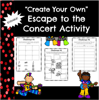 Preview of Create Your Own Escape Room for Rock Your School