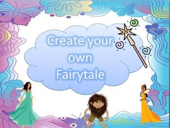 Preview of Create Your Own Fairytale Digital Writing Storyboard Literacy Writing Center