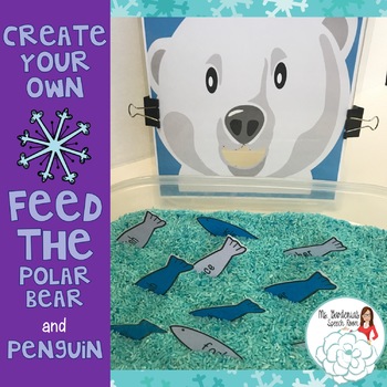 Create Your Own Feed The Animal: Polar Bear and Penguin | TpT