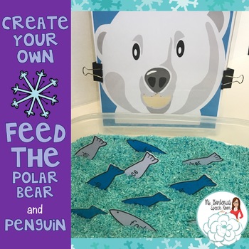 Preview of Create Your Own Feed The Animal: Polar Bear and Penguin