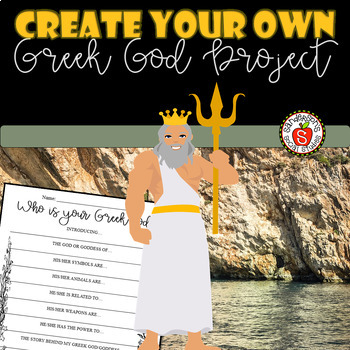 Preview of Greek Mythology: Create Your Own Greek God Project