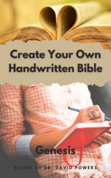 Preview of Create Your Own Handwritten Bible- Genesis