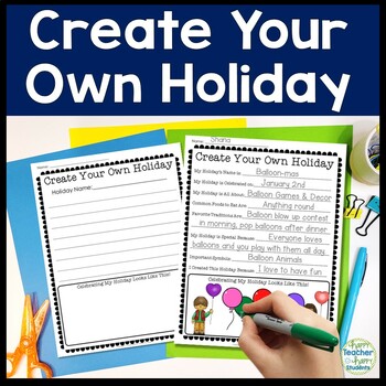 Make Your Own My Holiday Mini Booklet (Teacher-Made)