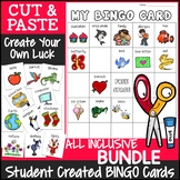 Create Your Own Luck Cut & Paste Bingo Game Activities {Al