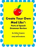 Create Your Own Mad Libs®! Project with rubric
