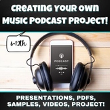 Create Your Own Music Podcast!- Tech AND Non-Tech Project 