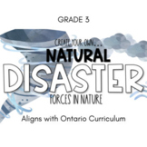 Create-Your-Own Natural Disaster | Grade 3 Forces Project