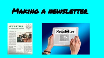 Preview of CREATE YOUR OWN CLASSROOM NEWSLETTER WEEK 2
