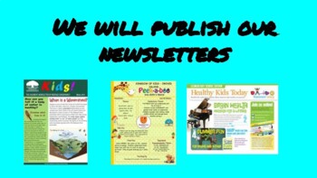 Preview of CREATE YOUR OWN CLASSROOM NEWSLETTER WEEK 4