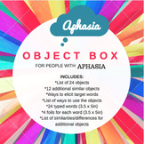 Create Your Own OBJECT BOX - For adults with aphasia