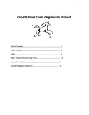 Create Your Own Organism Project (Science- Characteristics